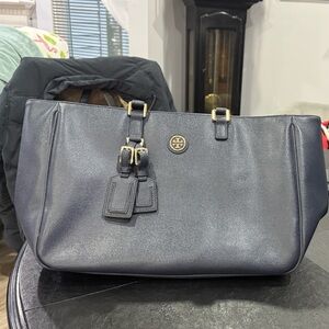 Tory Burch Navy Shoulder Bag